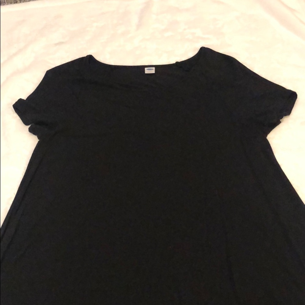 Black flowy dress